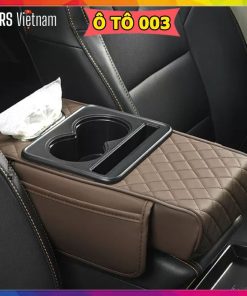Review đệm tỳ tay ô tô Mẫu Mới 4 trong 1, Chất liệu lõi cao su non bọc da PU cao cấp