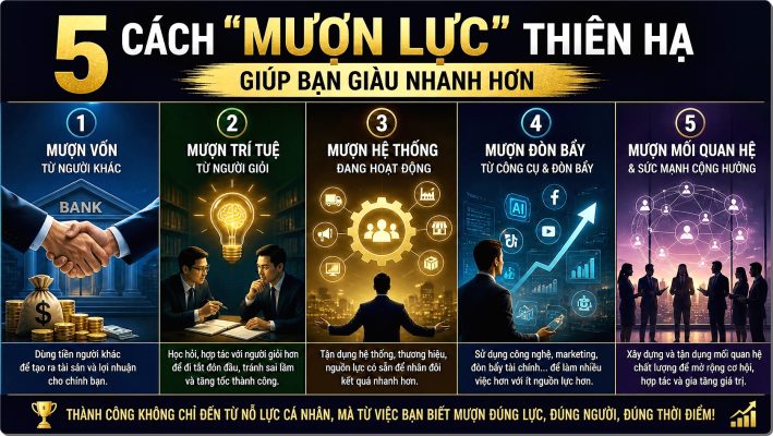 5 cach giup ban giau hon