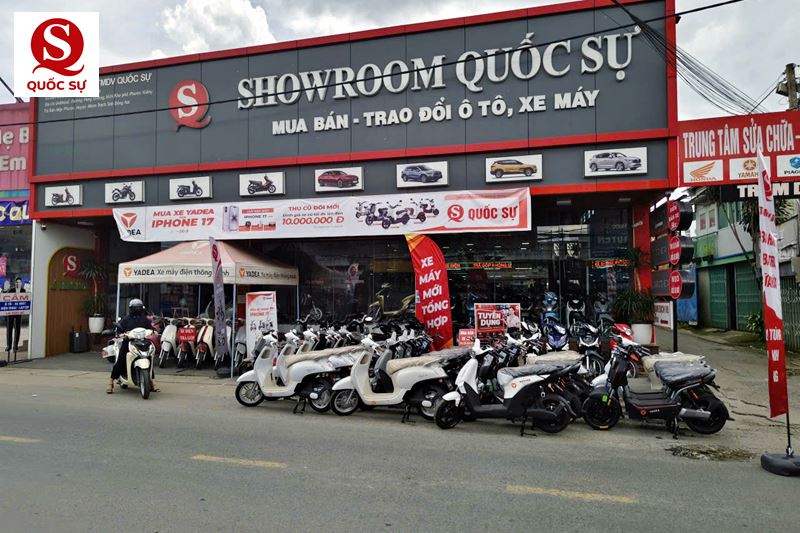 Yadea Quoc Su dai ly o Nhon Trach Dong Nai la noi ban nen ghe de tim hieu truoc khi mua xe may dien 4